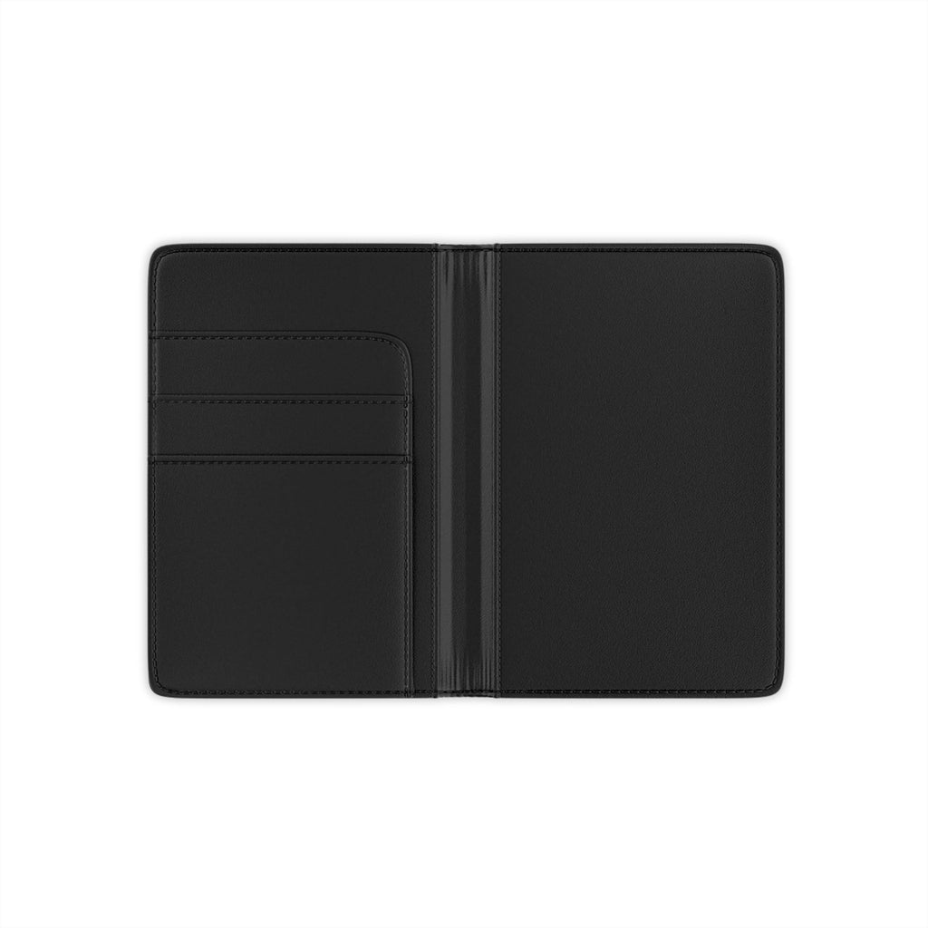 Bespattered Facade Neon Butterfly Vegan Leather Passport Cover