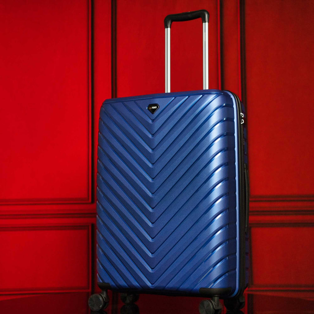 28-inch Blue Hardcase Roller Luggage
