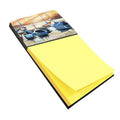Beach View with Sailboats Sticky Note Holder JMK1038SN- Refiilable Desk Accessory Note Pad