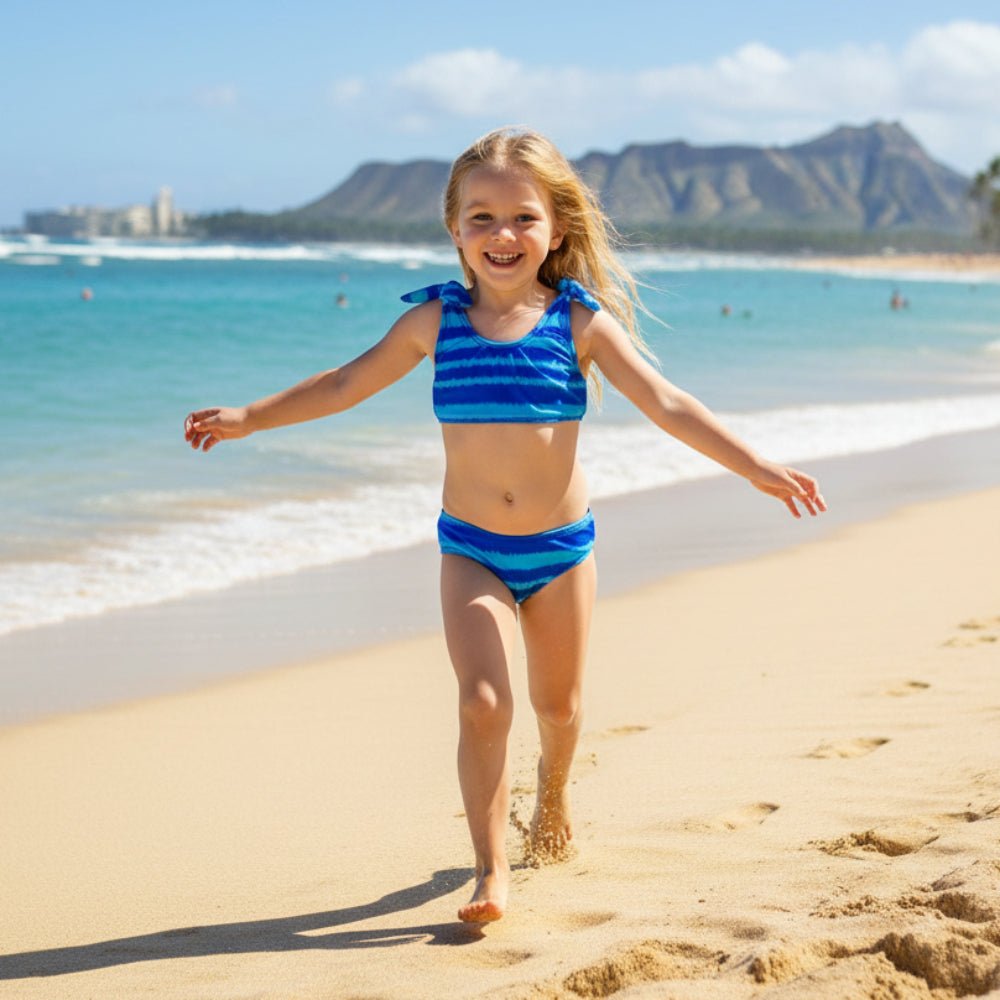 Horizons Blue Ocean Inspired Kids Bikini