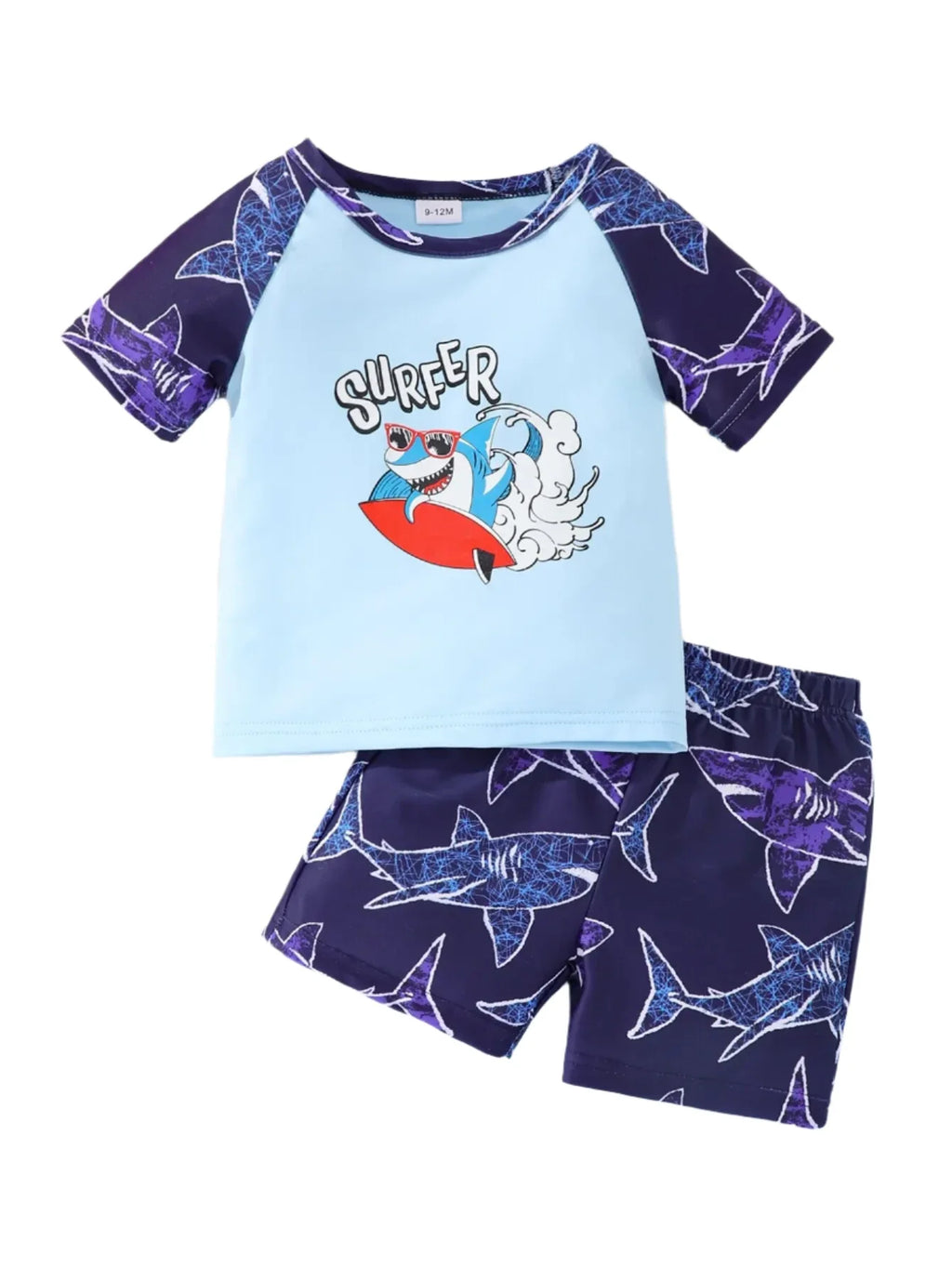 Boy's Quick Dry Cartoon Swimsuit