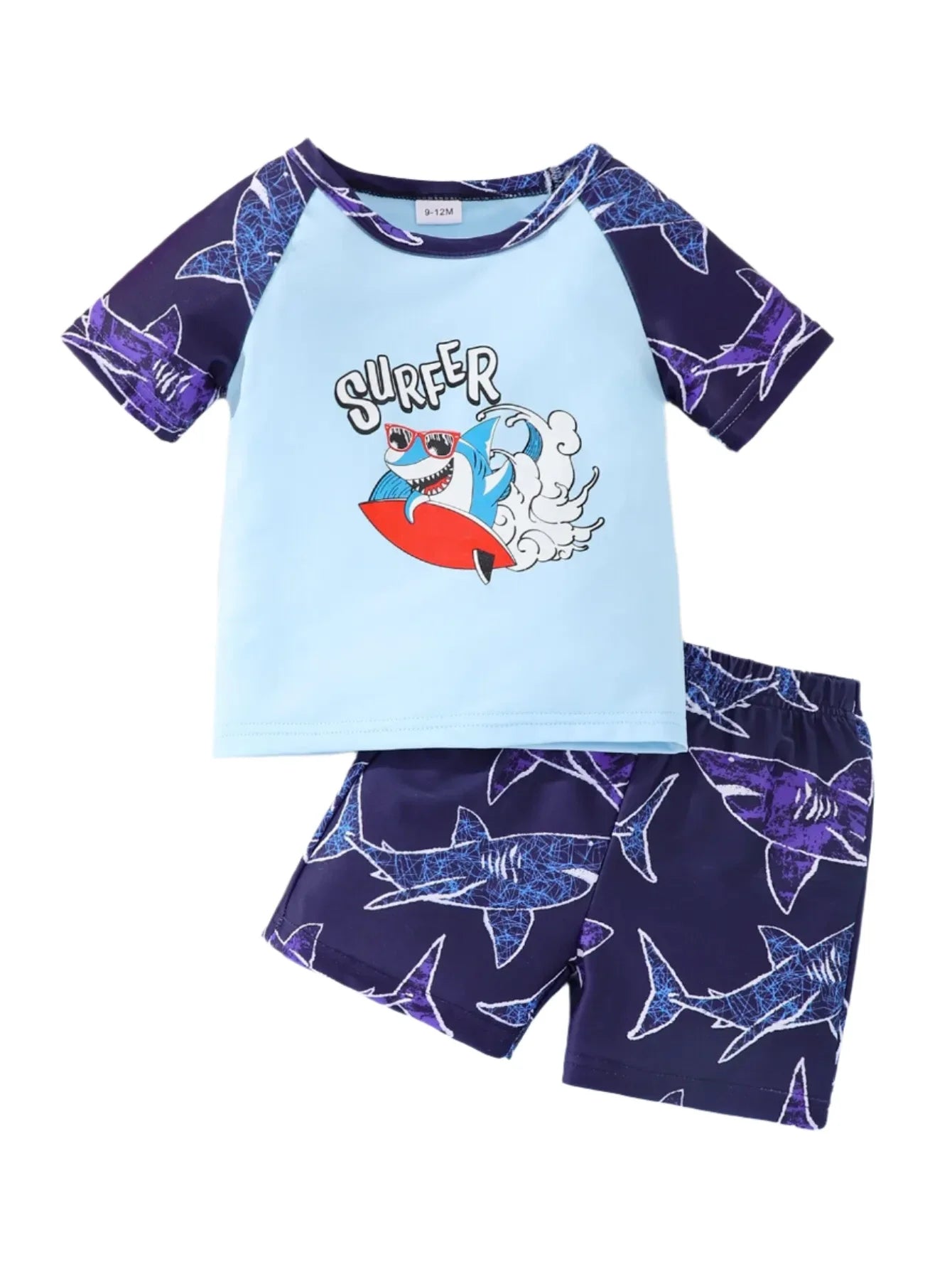 Boy's Quick Dry Cartoon Swimsuit