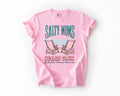 Salty Moms Beach Club, Summer, Beach, Sea Life, Outdoor, Travel, Western, Country, Comfort Colors T-Shirt
