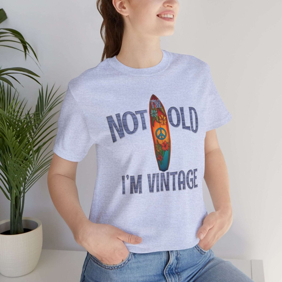 Vintage I Surf Shop | Surfboard T-Shirt 🤙