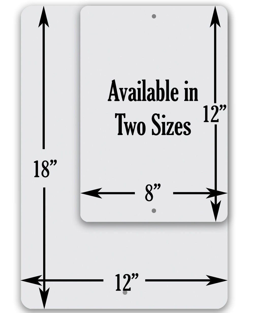 Life's a Beach Flamingo - Metal Sign