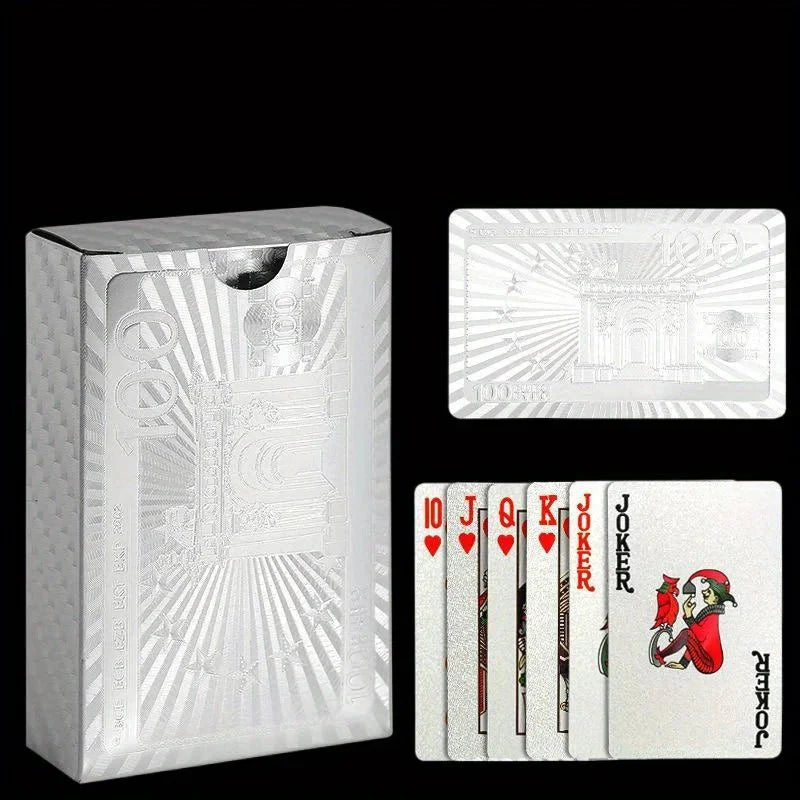 Colorful Waterproof Playing Cards | Durable Poker Deck for Games and Magic