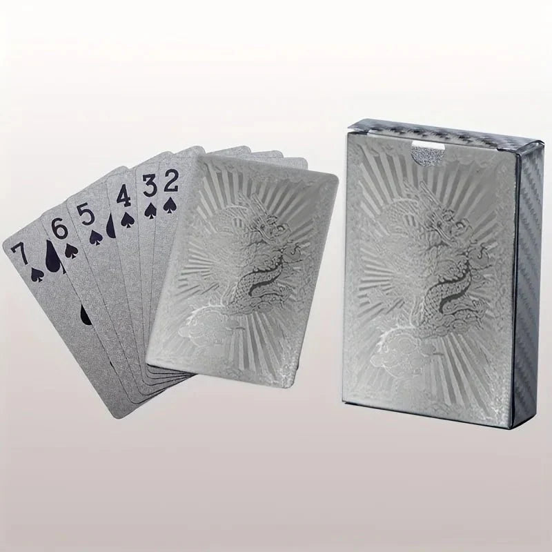 Colorful Waterproof Playing Cards | Durable Poker Deck for Games and Magic
