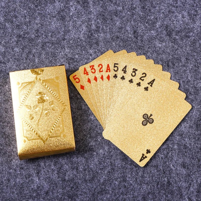 Colorful Waterproof Playing Cards | Durable Poker Deck for Games and Magic