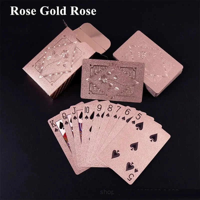 Colorful Waterproof Playing Cards | Durable Poker Deck for Games and Magic
