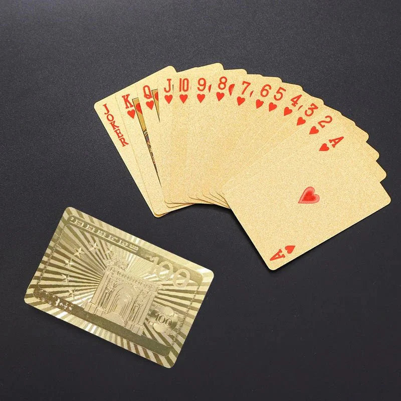 Colorful Waterproof Playing Cards | Durable Poker Deck for Games and Magic
