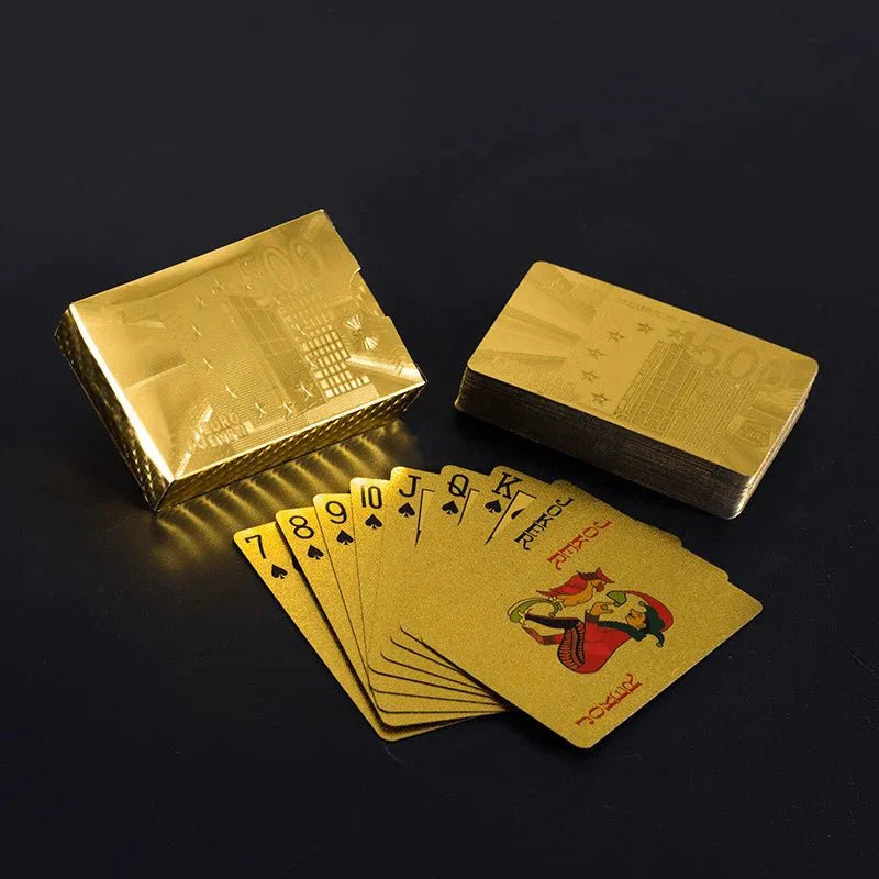 Colorful Waterproof Playing Cards | Durable Poker Deck for Games and Magic