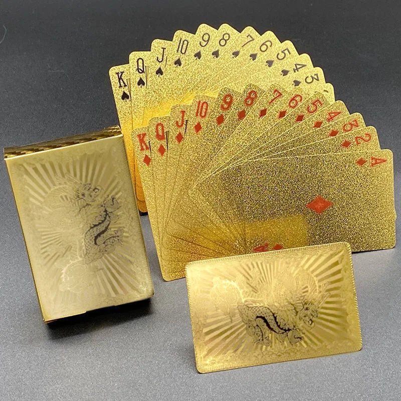 Colorful Waterproof Playing Cards | Durable Poker Deck for Games and Magic