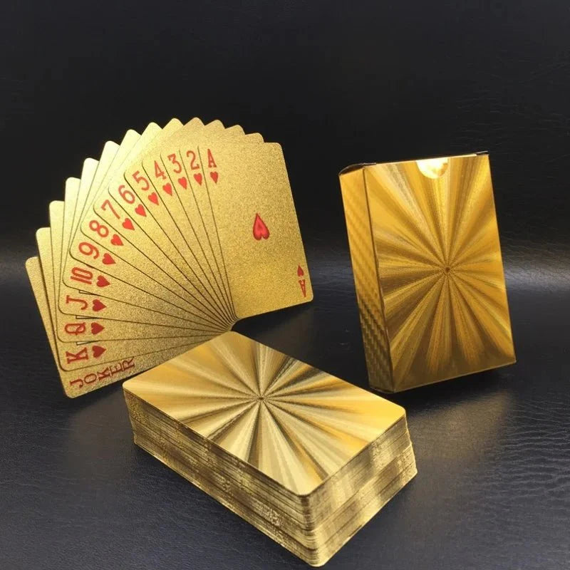 Colorful Waterproof Playing Cards | Durable Poker Deck for Games and Magic